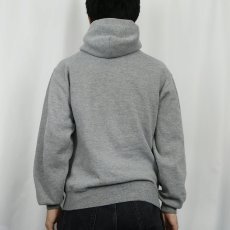 画像3: 90's RUSSELL ATHLETIC USA製 "EISENHOWER ATHLETICS" プリントスウェットフーディー M (3)