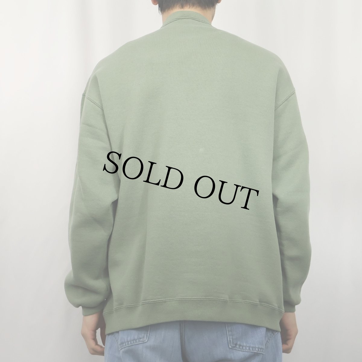 画像3: 90's RUSSELL ATHLETIC USA製 前V 無地スウェット XL (3)