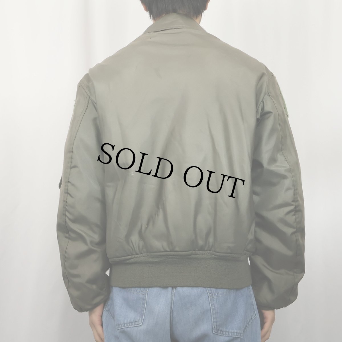 画像3: 80's U.S.AIR FORCE CWU-45/P フライトジャケット MEDIUM (3)