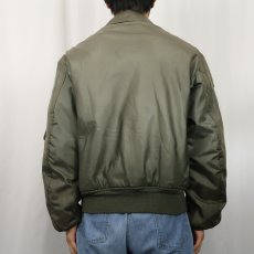 画像3: 80's U.S.AIR FORCE CWU-45/P フライトジャケット MEDIUM (3)