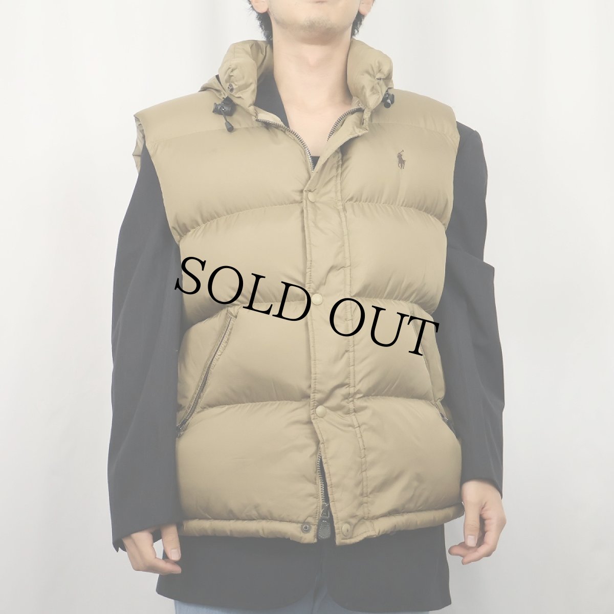 画像2: POLO Ralph Lauren ダウンベスト XL (2)