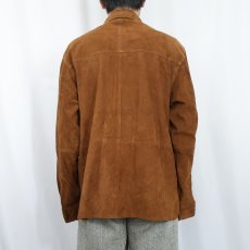 画像3: スエードレザーシャツ S (3)