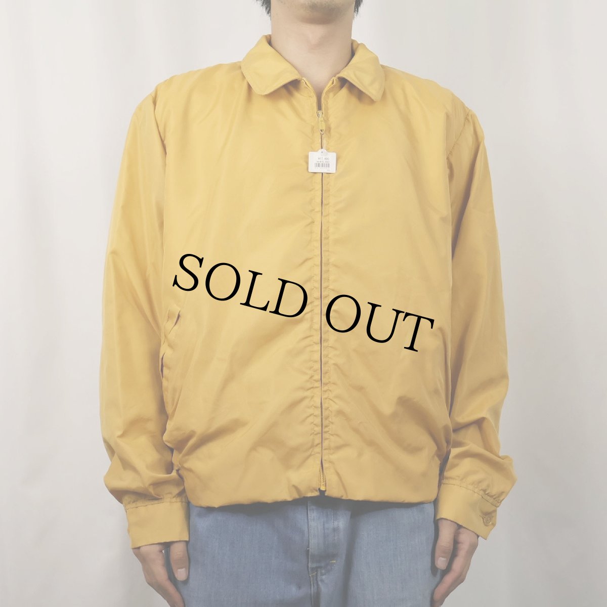 画像2: 60's McGREGOR USA製 "Nylon Anti-Freeze" ボアライナー ナイロンスイングトップ SIZE42 (2)