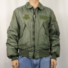画像2: 2000's U.S.AIR FORCE CWU-45/P フライトジャケット MEDIUM (2)