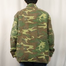 画像3: 80's Black Sheep カモ柄 キルティングライナー 中綿入りジャケット XL (3)