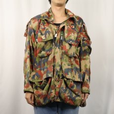 画像2: 60's スイス軍 M-1960 アルペンカモ フィールドジャケット SIZE52 (2)