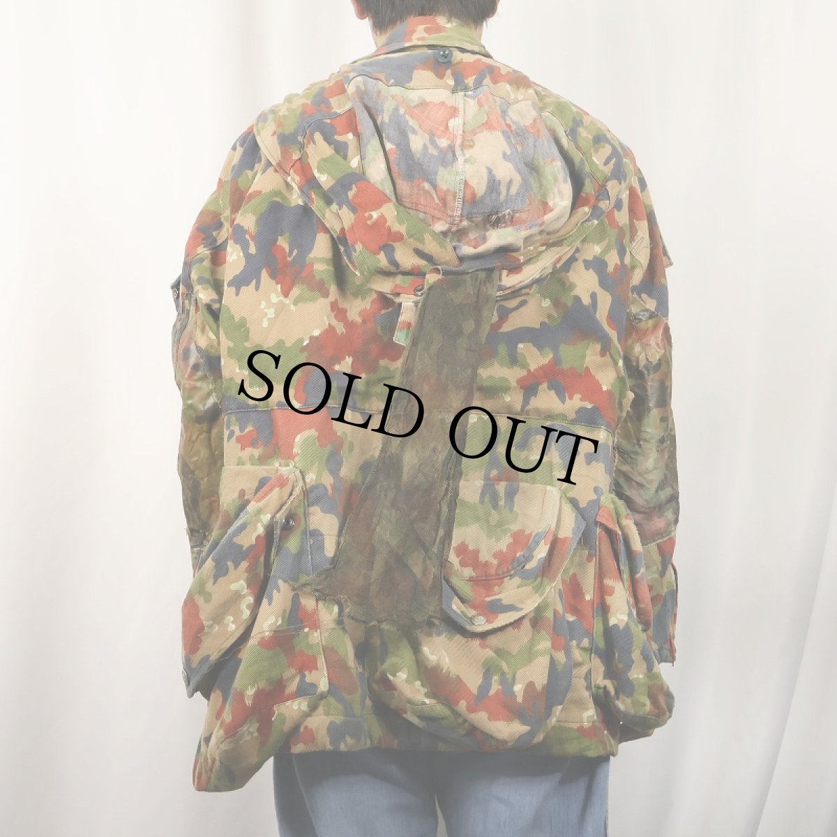 画像3: 60's スイス軍 M-1960 アルペンカモ フィールドジャケット SIZE52 (3)