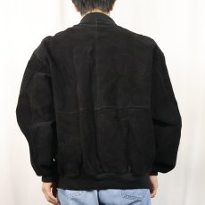 画像3: スエードレザージャケット BLACK XXL (3)