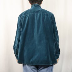 画像3: L.L.Bean ベロアシャツ WOMEN'S 2X (3)