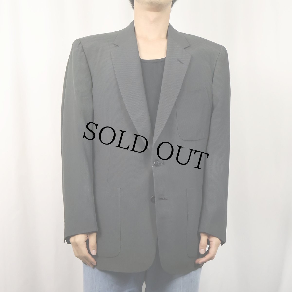 画像3: 80〜90's Michaels Stern ストライプ柄 テーラードジャケット SIZE40 (3)