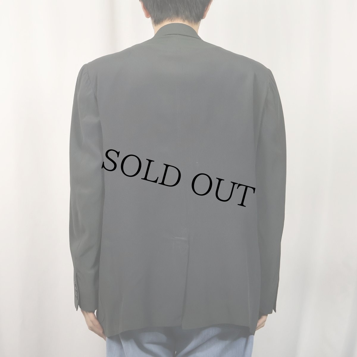 画像2: 80〜90's Michaels Stern ストライプ柄 テーラードジャケット SIZE40 (2)