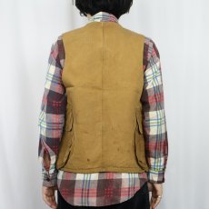 画像3: 30〜40's ハーフムーン HBT ハンティングベスト (3)