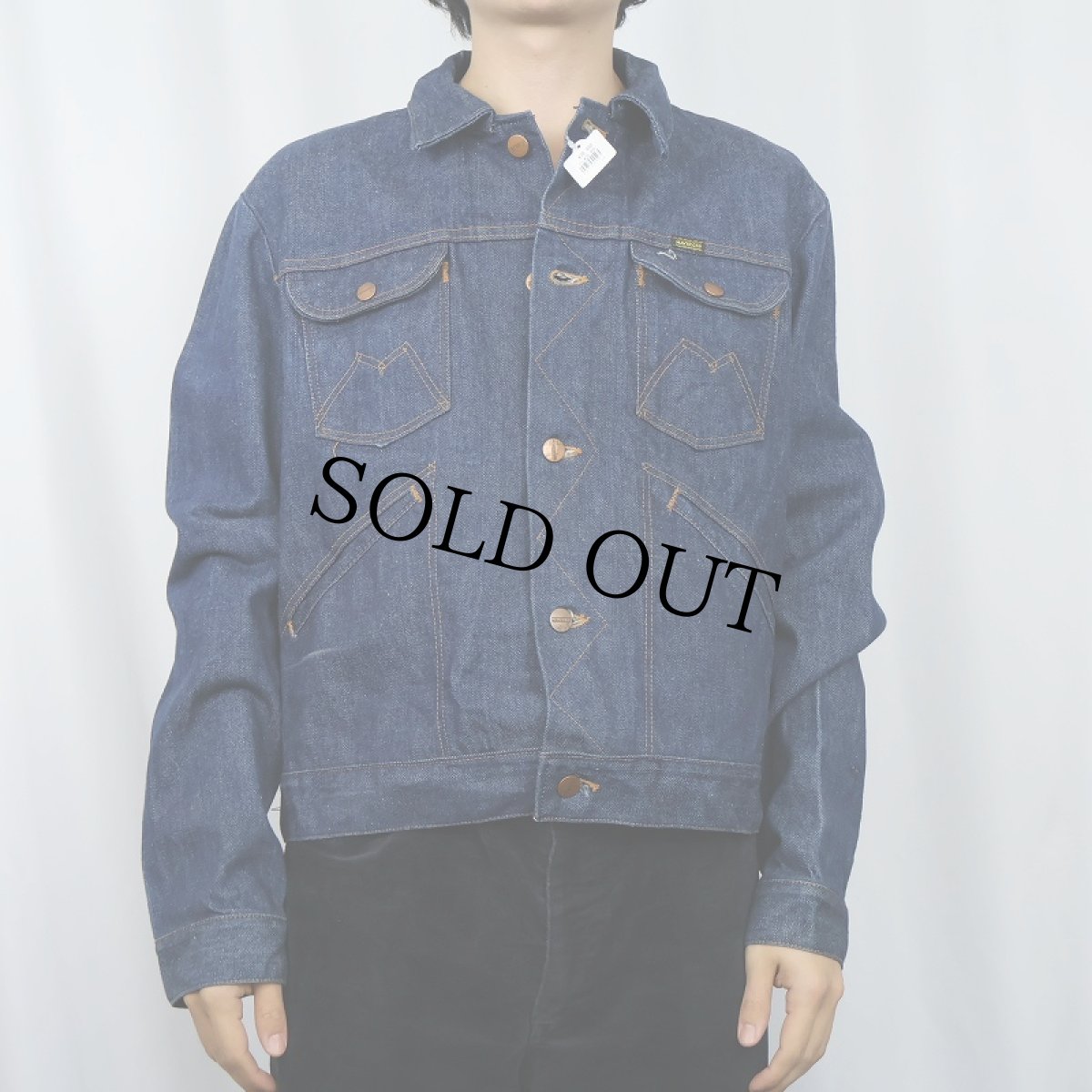 画像2: 70's MARVERIC デニムジャケット SIZE42 (2)