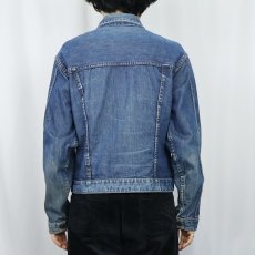画像3: 60〜70's UNKNOWN 4ポケット デニムジャケット (3)
