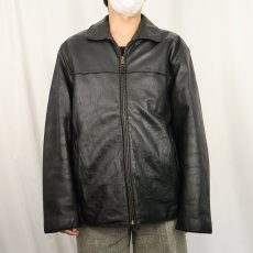 画像2: DOCKERS レザージャケット M (2)