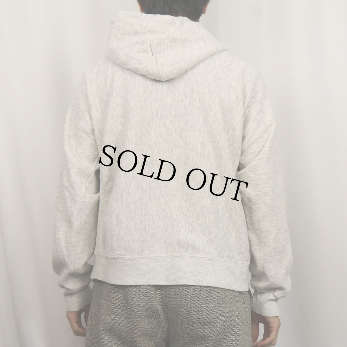 画像3: U.S.ARMY PFU ロゴプリント スウェットジップパーカー MEDIUM (3)