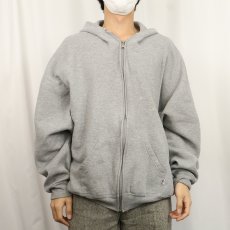 画像2: RUSSELL ATHLETIC スウェットジップパーカー XXL (2)