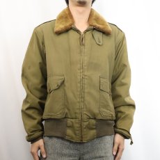 画像2: 40's U.S.ARMY AIR FORCE B-10 フライトジャケット SIZE42 (2)
