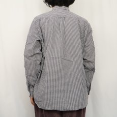 画像3: 90's STUSSY SPORT USA製 3点留め ギンガムチェック柄 コットンボタンダウンシャツ M (3)