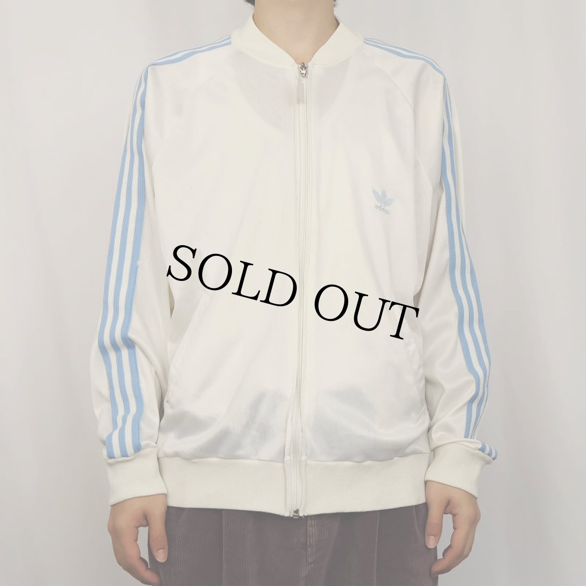 画像2: 80's adidas トラックジャケット L (2)