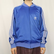 画像2: 80's adidas USA製 トラックジャケット L (2)