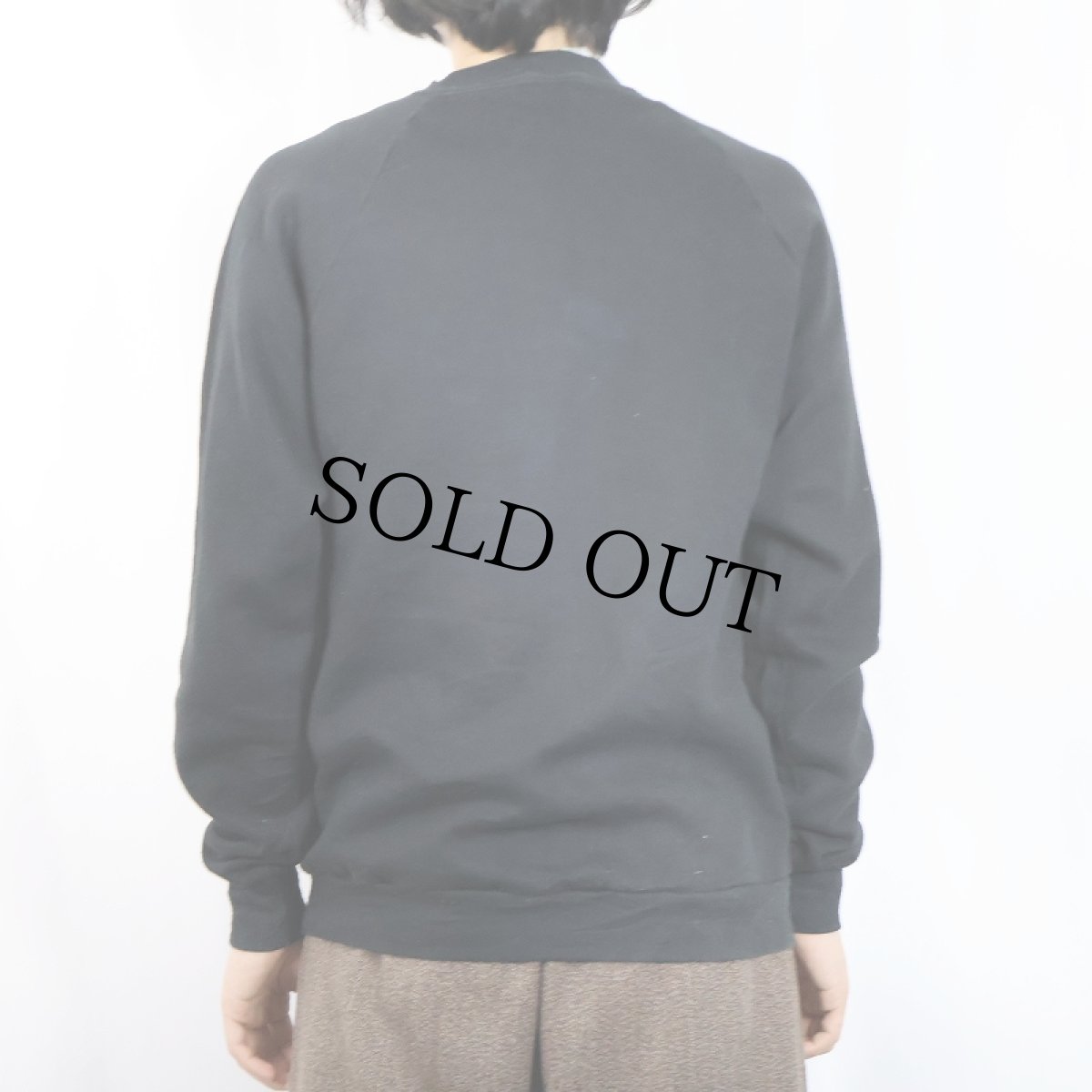 画像3: 90's ブートLOUIS VUITTON USA製 プリントスウェット BLACK L (3)