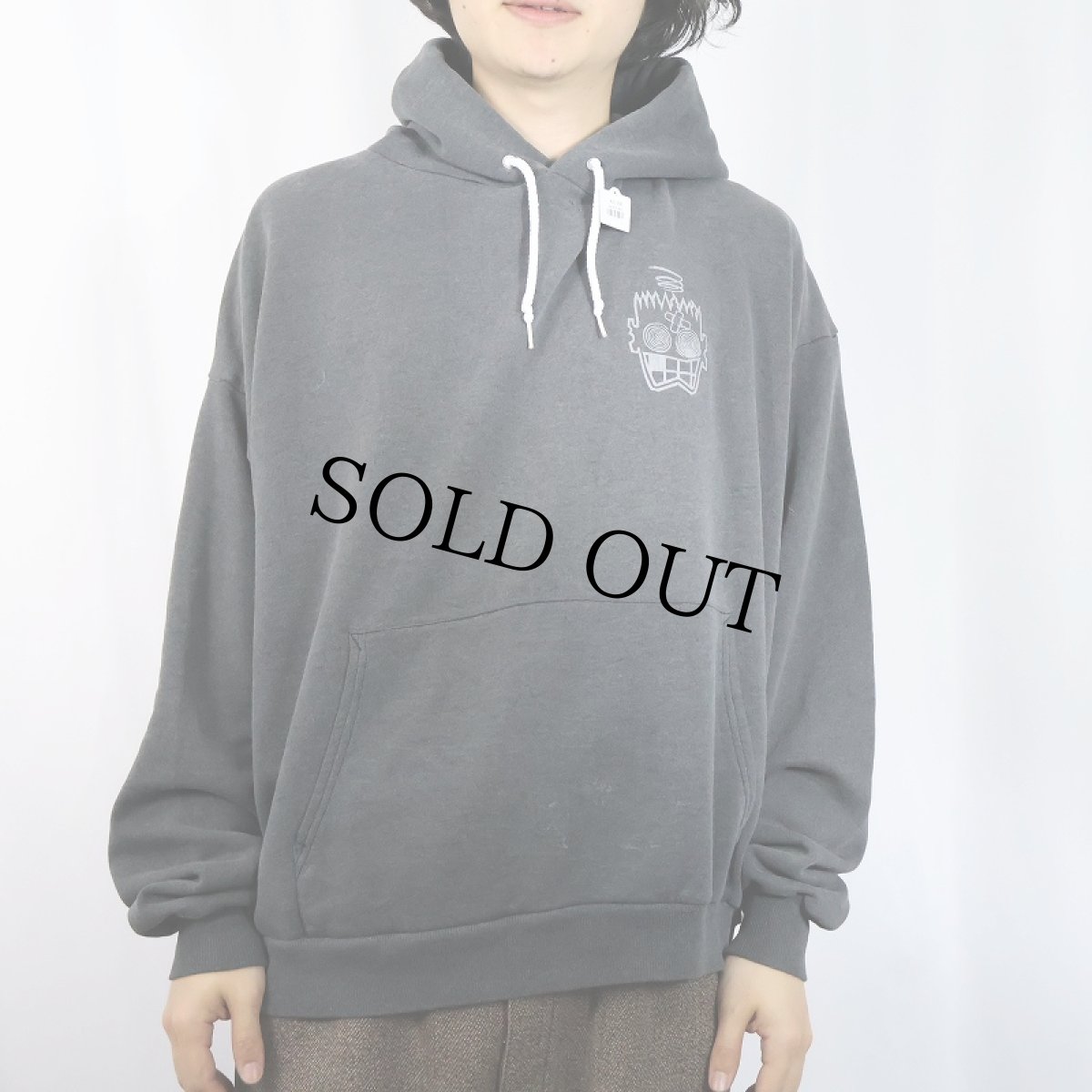 画像3: 90's〜 ALL パンクロックバンド プリントスウェットフーディー XXL (3)