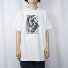 画像2: 90's USA製 Victor Skrebneski "Chicago International Film Festival" フォトプリントTシャツ XL (2)
