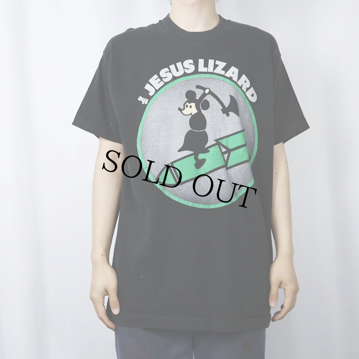 画像2: 90's THE JESUS LIZARD ロック・バンドプリントTシャツ (2)