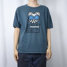 画像2: 2000's RADIOHEAD "Kid A Test" ロックバンド プリントTシャツ (2)