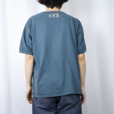 画像3: 2000's RADIOHEAD "Kid A Test" ロックバンド プリントTシャツ (3)