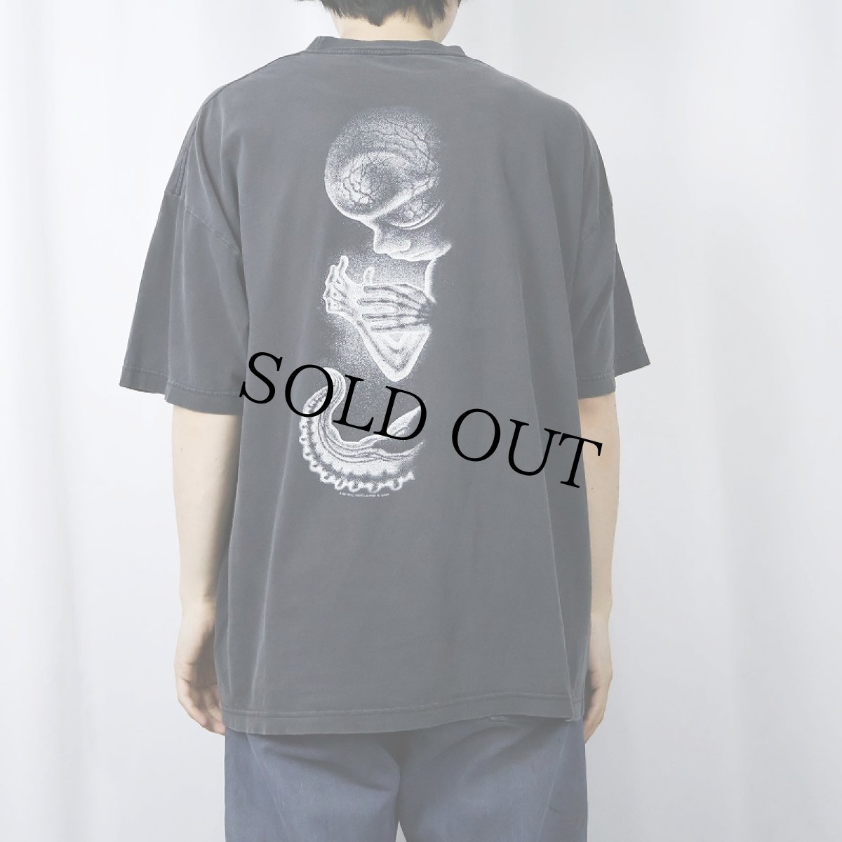 画像4: 90's TOOL ロックバンドプリントTシャツ BLACK (4)