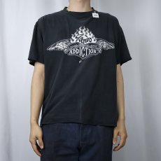 画像2: 90's  JANE'S ADDICTION USA製 ロックバンドプリントTシャツ BLACK Xl (2)