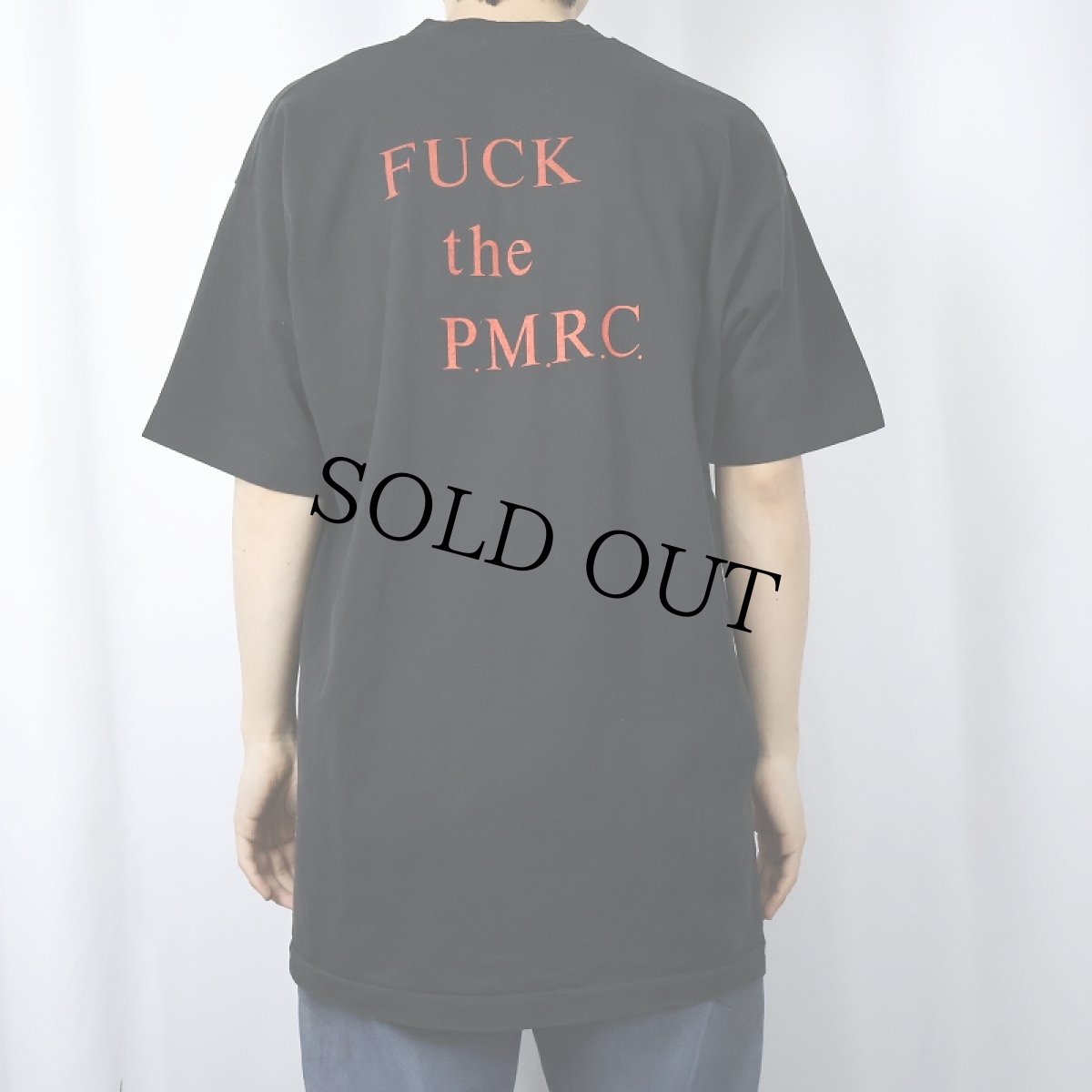 画像3: 90's PARENTAL ADVISORY USA製 プリントTシャツ BLACK XL (3)