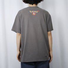 画像3: 2000's POKEMON "PIKACHU" キャラクタープリントTシャツ L (3)