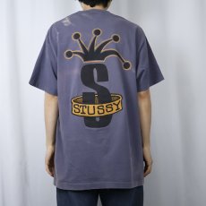 画像3: 80's STUSSY USA製 "CROWN" プリントTシャツ XL (3)