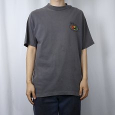 画像2: 80's STUSSY USA製 "RASTA CROWN" プリントTシャツ L (2)