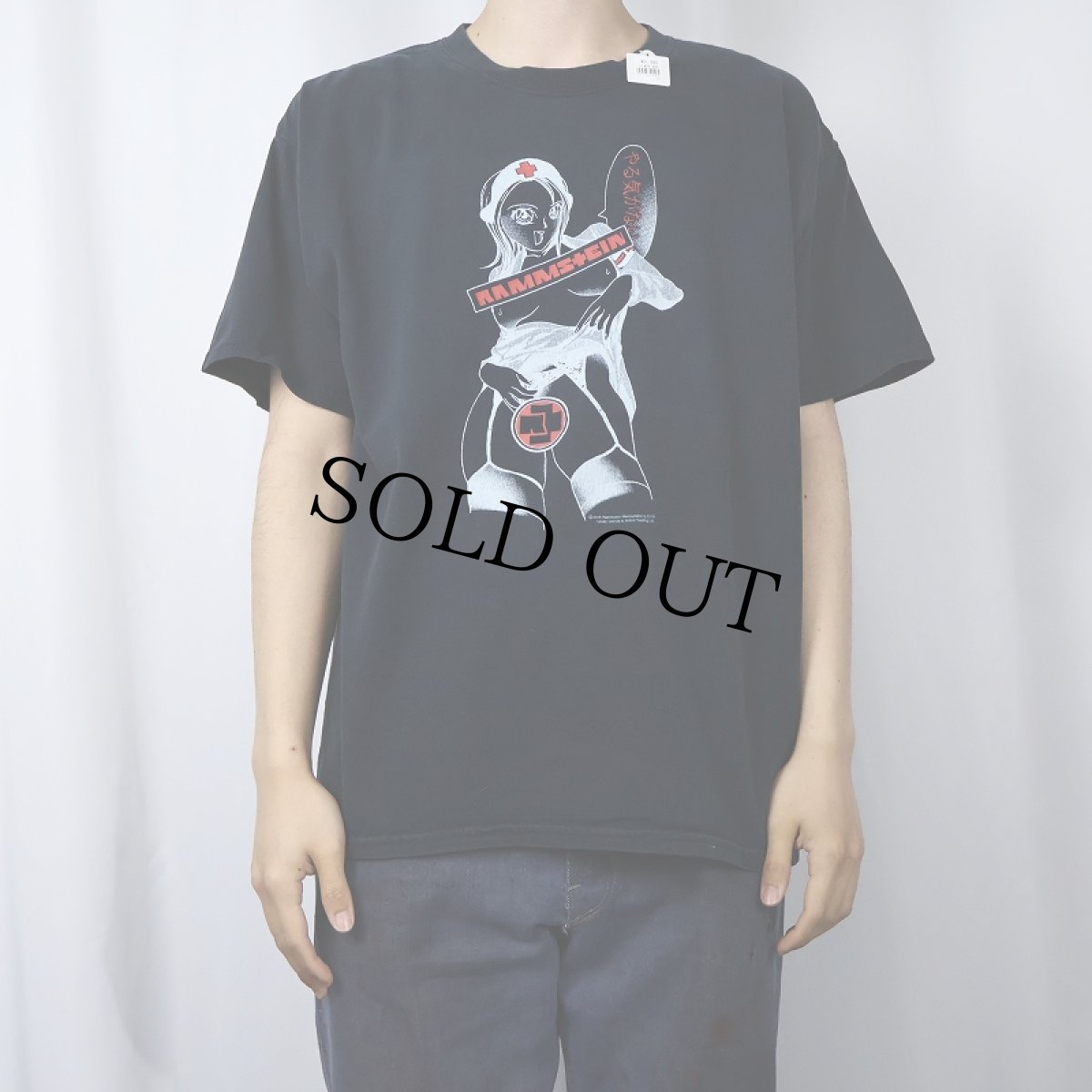 画像2: 2006 RAMMSTEIN ロック・バンド プリントTシャツ BLACK L (2)