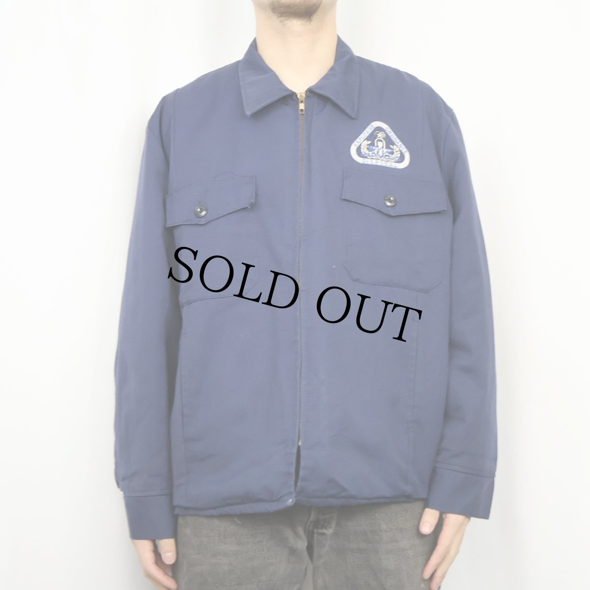 画像2: 80〜90's Todd USA製 キルティングライナー ワークジャケット SIZE48-50 (2)