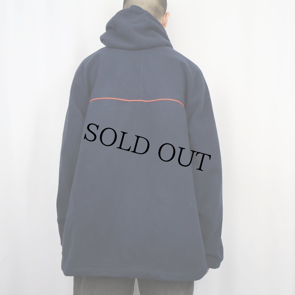 画像3: GAP ハーフジップ フリースプルオーバージャケット XL (3)