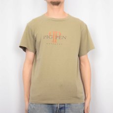 画像3: 90's USA製 PIG PEN "Calvin Klein" パロディプリントTシャツ M (3)