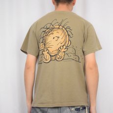 画像4: 90's USA製 PIG PEN "Calvin Klein" パロディプリントTシャツ M (4)