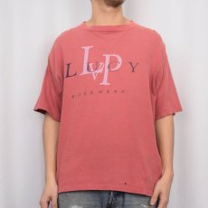 画像3: 90's USA製 LUCY "Calvin Klein" パロディプリントTシャツ XL (3)