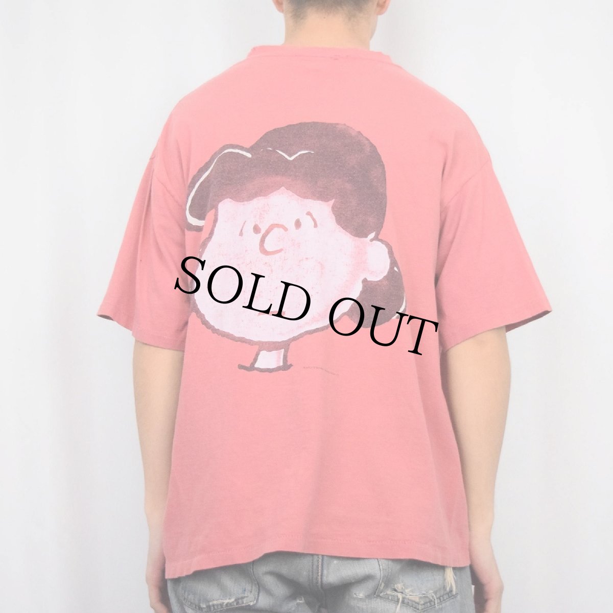 画像4: 90's USA製 LUCY "Calvin Klein" パロディプリントTシャツ XL (4)