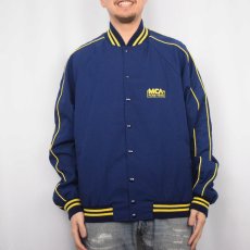 画像3: 80〜90's BACK TO THE FUTURE USA製 映画クルー スタジャン XXL (3)