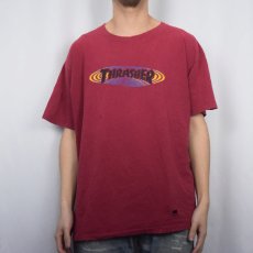 画像2: 90's THRASHER "ONEITAタグ" USA製 ロゴプリントTシャツ XL (2)