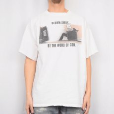 画像2: USA製 "BLOWN AWAT..." MAXELLパロディ プリントTシャツ XL (2)