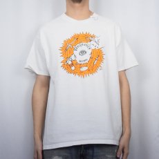 画像2: 2000's Vengeance Records "The Cramps" ロックバンド プリントTシャツ L (2)