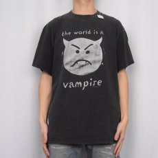 画像2: 90's The Smashing Pumpkins THE WORLD IS A VAMPIRE ロックバンドツアーTシャツ BLACK XL (2)