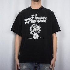 画像2: THE ROCKY HORROR PICTURE SHOW ホラー映画プリントTシャツ BLACK XL (2)